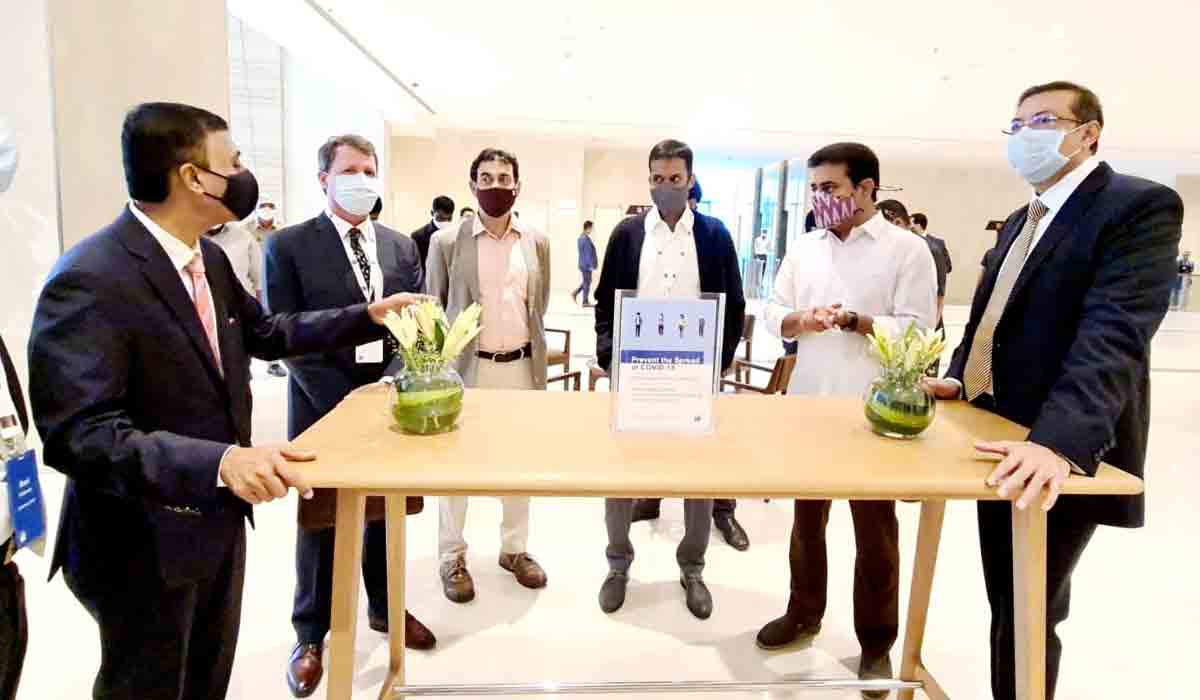 బ్యాంకింగ్, ఆర్థిక సేవ‌ల పెట్టుబ‌డులకు కేరాఫ్ హైద‌రాబాద్ : మంత్రి కేటీఆర్