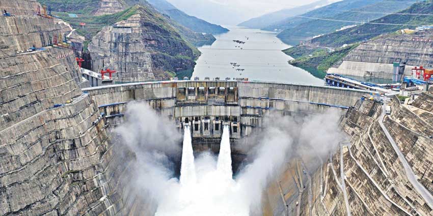 బైహెతెన్‌ జలవిద్యుత్‌ కేంద్రంలోని రెండు యూనిట్లను ప్రారంభించిన చైనా