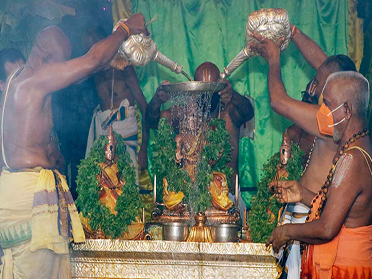 ముగిసిన శ్రీ గోవిందరాజస్వామివారి జ్యేష్ఠాభిషేకం