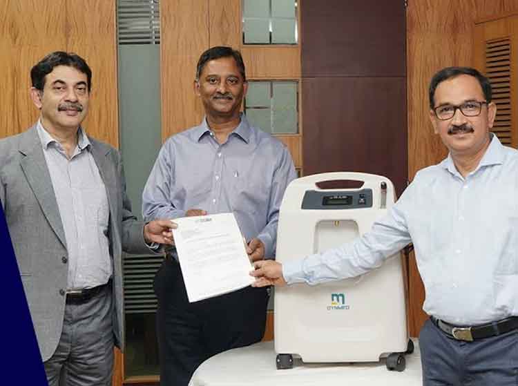 100 ఆక్సిజన్‌ కాన్సన్‌ట్రేటర్లు అంజేసిన సిక్మా