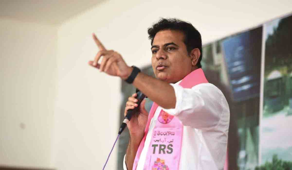 కేసీఆర్‌ను ఎదుర్కొనే శ‌క్తి ఎవ‌రికీ లేదు : మంత్రి కేటీఆర్