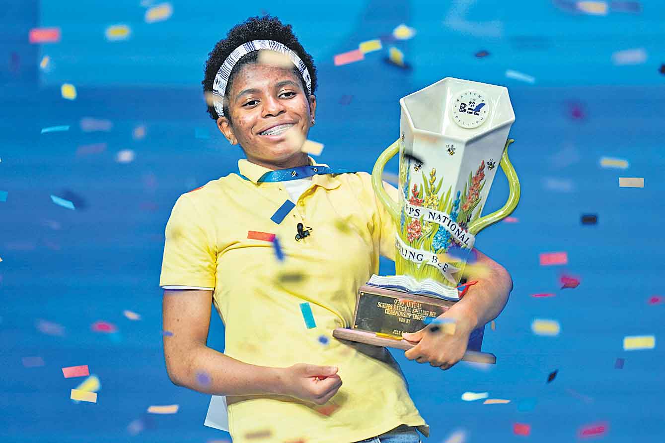 ‘స్పెల్లింగ్‌ బీ’ విజేత ‘జైలా’