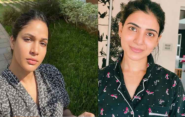 డీ గ్లామ్ లుక్ లో స‌మంత‌, లావ‌ణ్య‌.. ట్రెండింగ్‌లో స్టిల్స్