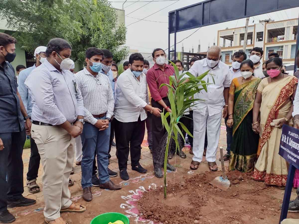 హరిత లక్ష్యాన్ని చేరుకోవాలి