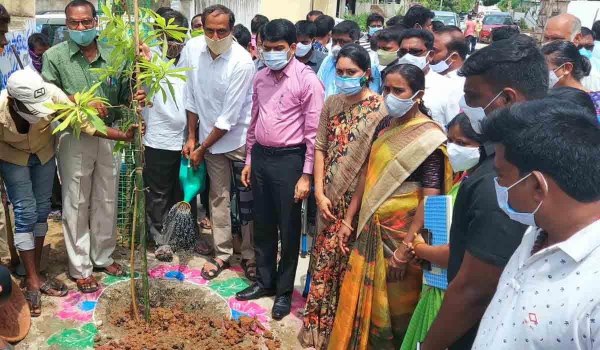 మొక్క‌లు నాటి సంర‌క్షించిన‌ప్పుడే హ‌రిత హారం విజ‌య‌వంతం