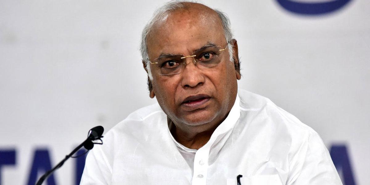 ప్ర‌ధాని మోదీపై విచార‌ణ జ‌రుగాలి: మ‌ల్లిఖార్జున ఖ‌ర్గే