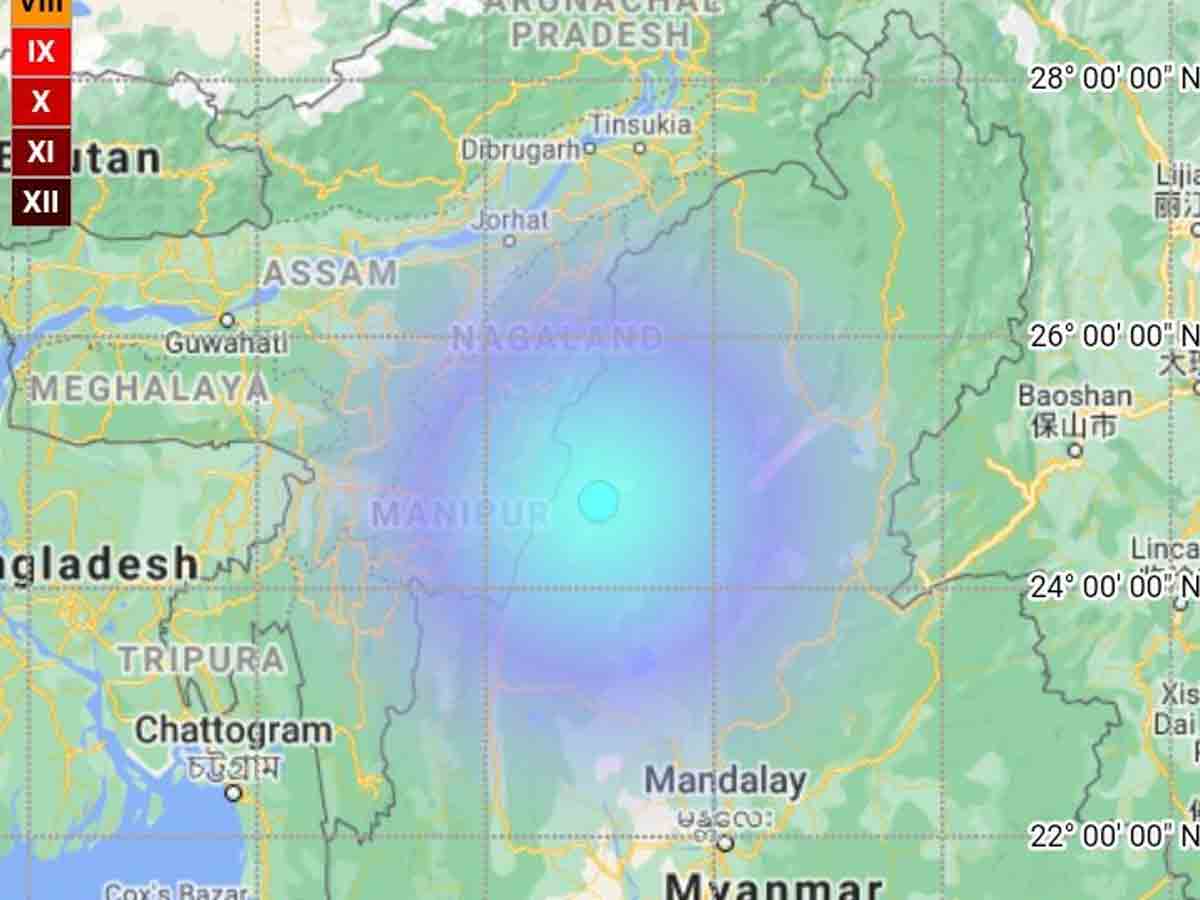 మణిపూర్‌లో భూకంపం.. 4.5 తీవ్రత