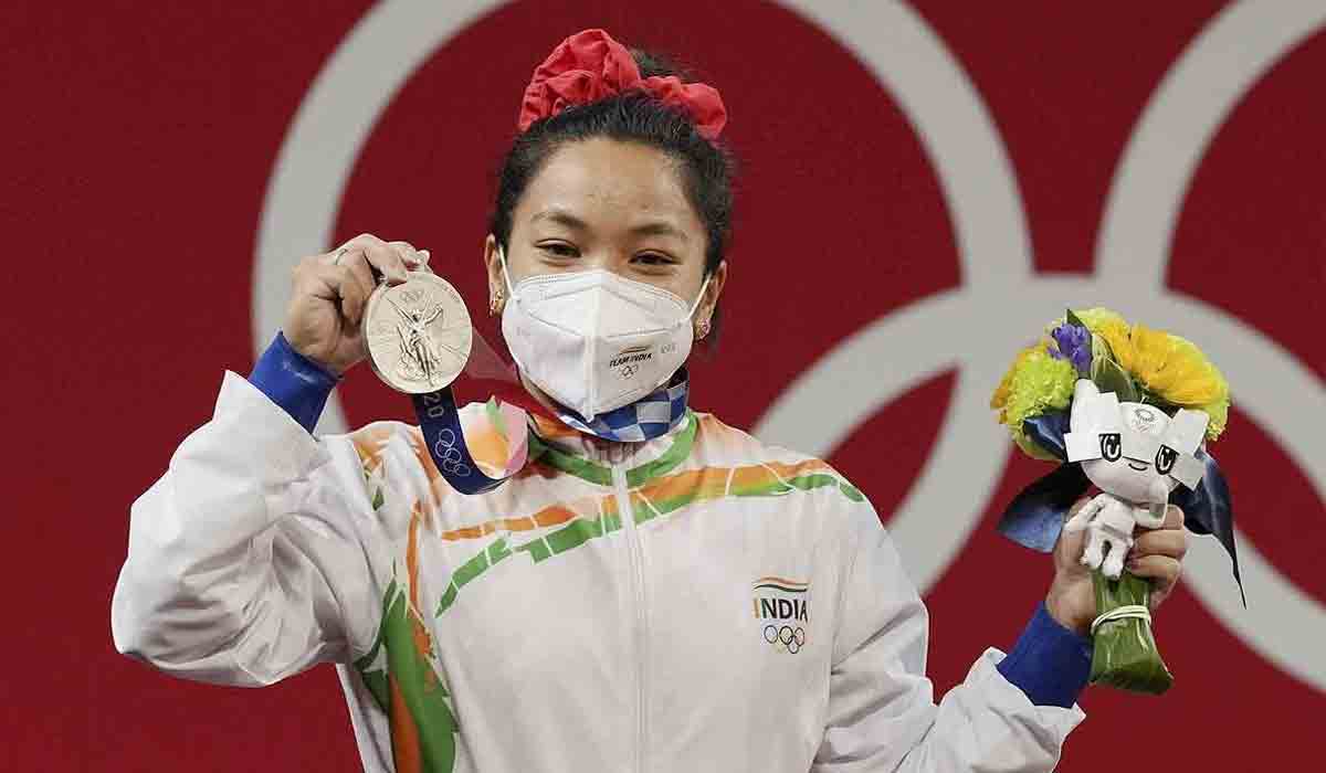 మీరాబాయి చానుకు మంత్రి కేటీఆర్‌ అభినందన