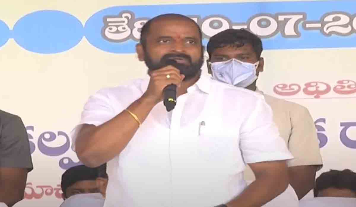 కృష్ణా జ‌లాల్లో మ‌న వాటాను వ‌దులుకోం : మంత్రి శ్రీనివాస్ గౌడ్