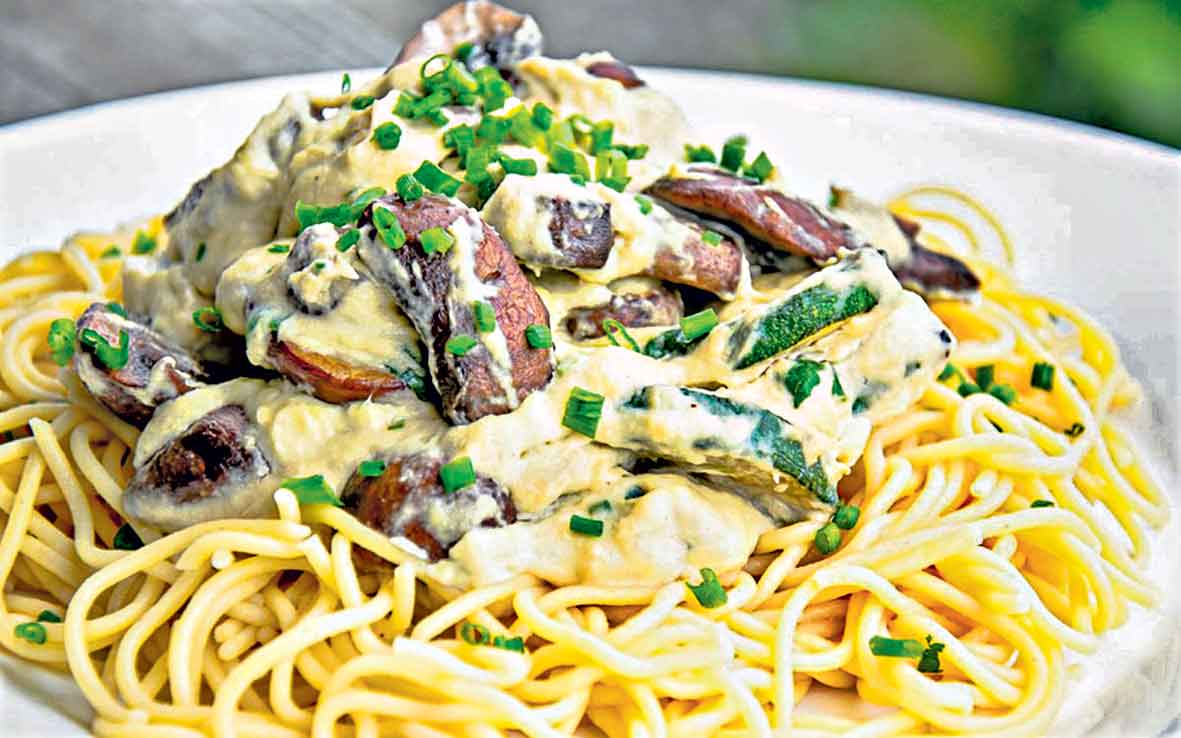 క్రీమీ మష్రూమ్‌ పాస్తా