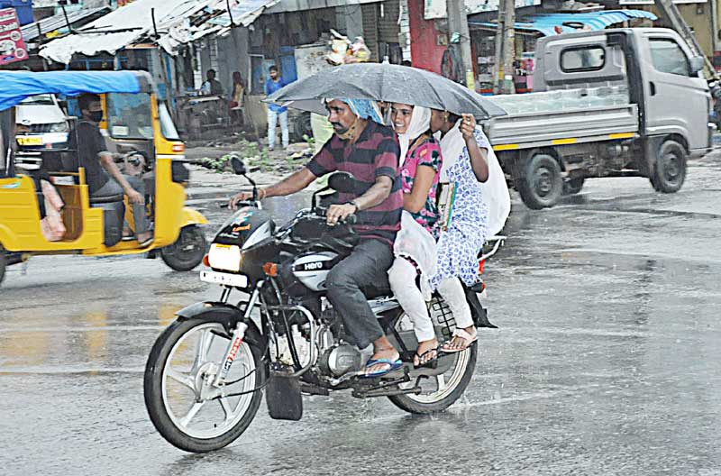 విస్తారంగా వర్షాలు