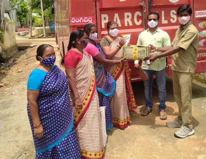 అంగన్‌వాడీ సరుకులు పక్కాగా పంపిణీ