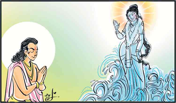 స్వాహా, స్వధా దేవతల దీవెనలు