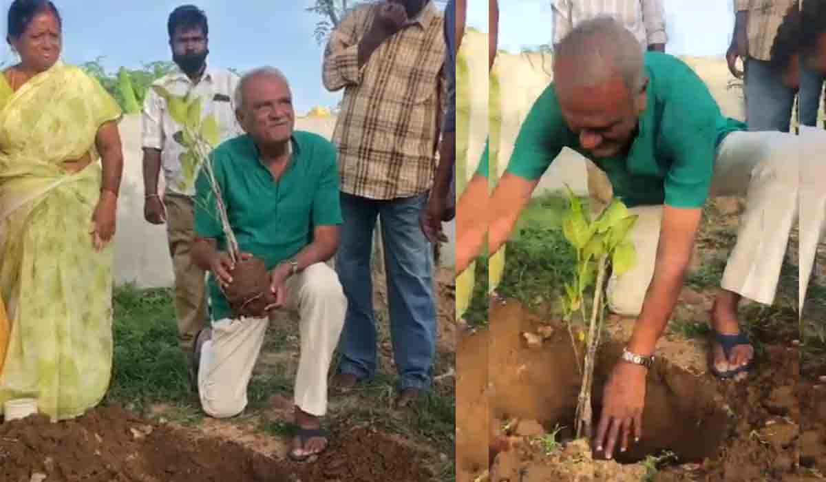గ్రీన్‌ ఇండియా చాలెంజ్‌లో పాల్గొన్న సీపీఐ నారాయణ
