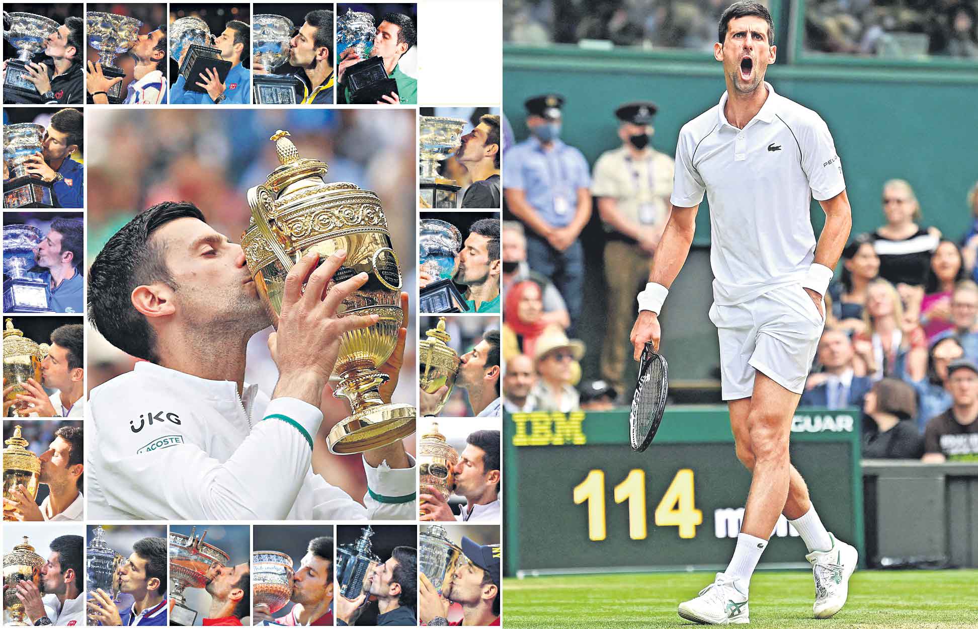 మూడో మొనగాడు.. 20వ గ్రాండ్‌స్లామ్‌ నెగ్గిన జొకోవిచ్‌