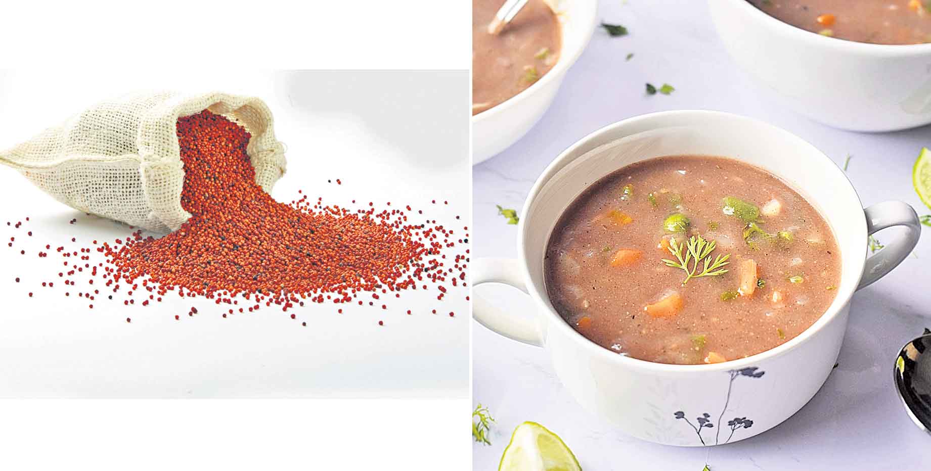 రాగి వెజ్‌ సూప్‌ తయారీ