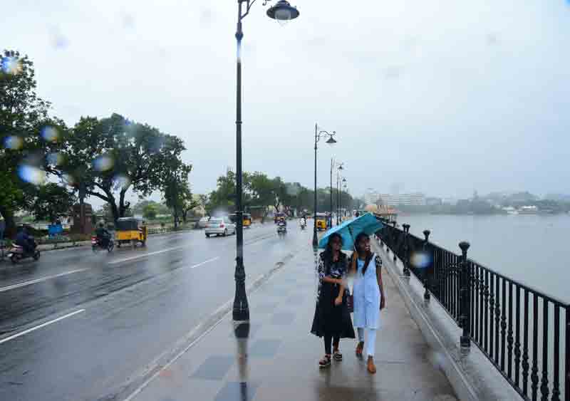 రాష్ట్రంలో పశ్చిమ గాలులు