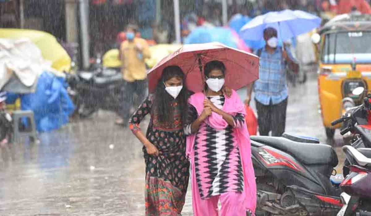 రాగల మూడ్రోజులు మోస్తరు వానలు