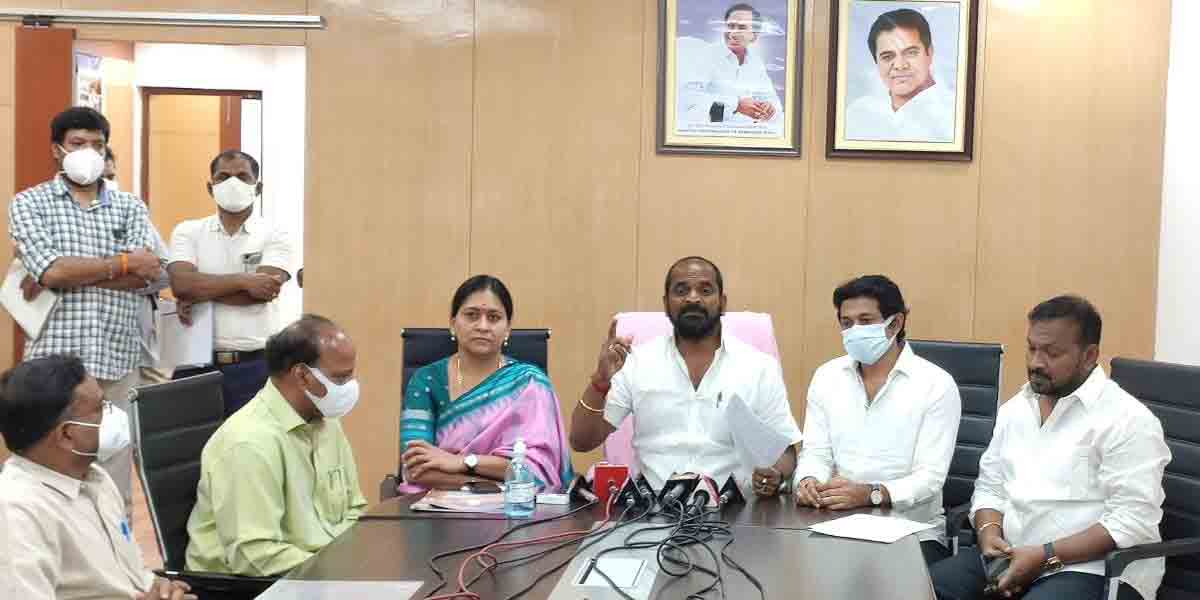 కేసీఆర్‌ కృషి ఫలితంగానే రామప్ప ఆలయానికి యునెస్కో గుర్తింపు : మంత్రి శ్రీనివాస్‌గౌడ్‌