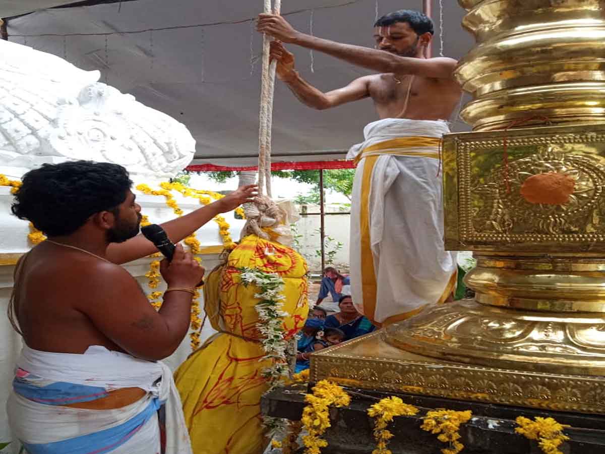 శ్రీ చెన్నకేశవ, శ్రీ సిద్ధేశ్వరస్వామి ఆలయాల్లో బ్రహ్మోత్సవాలు ప్రారంభం