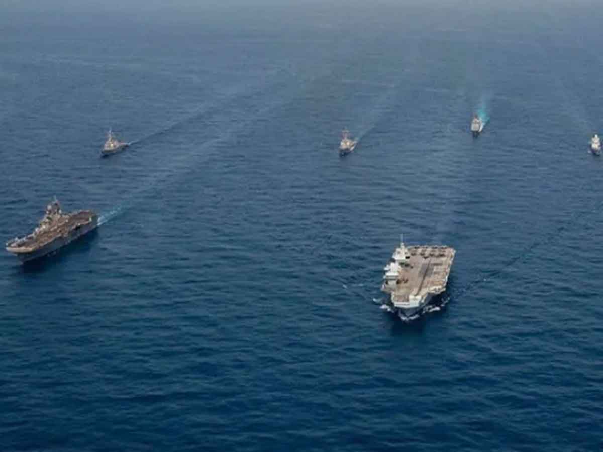 హిందూ మహా సముద్ర ప్రాంతానికి బ్రిటన్‌ క్యారియర్ స్ట్రైక్ గ్రూప్