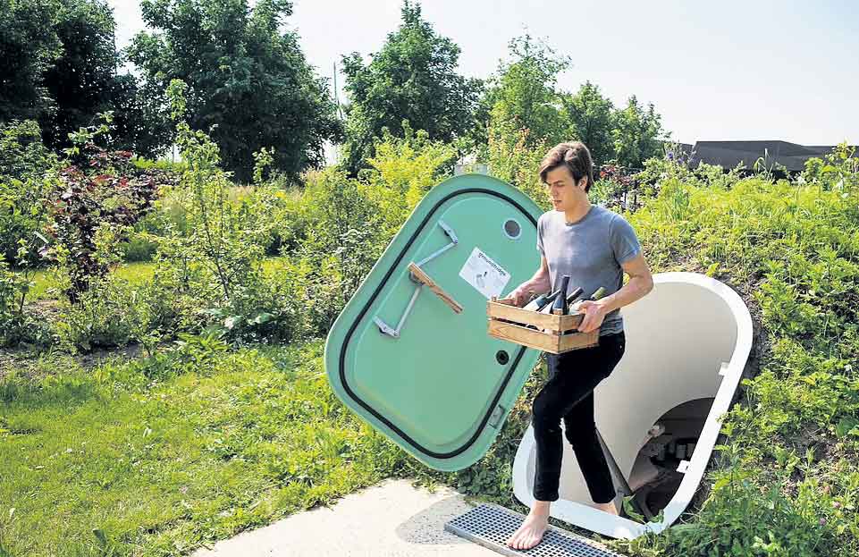 విద్యుత్తు అవసరం లేని ‘అండర్‌గ్రౌండ్‌ ఫ్రిజ్‌’ !