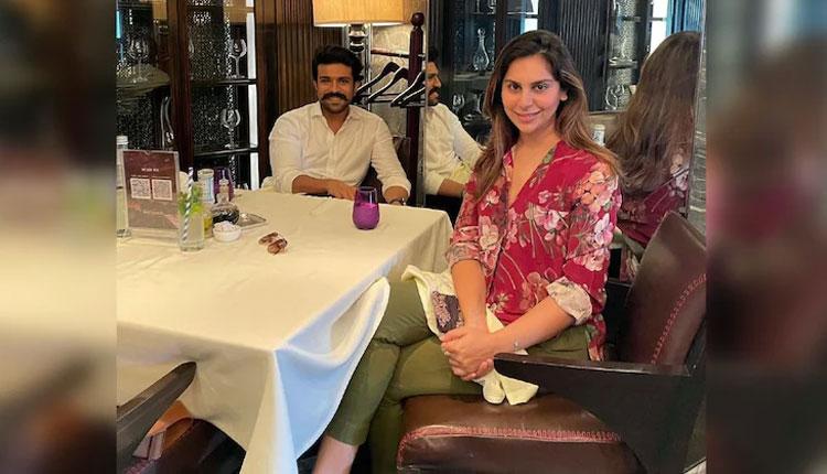 చాన్నాళ్ల‌కు లంచ్ కోసం బ‌య‌టికి రామ్‌చ‌ర‌ణ్‌, ఉపాస‌న జోడి