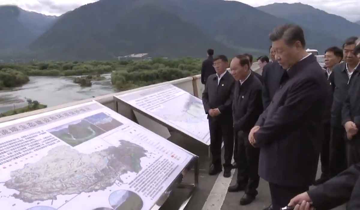 అరుణాచ‌ల్ బోర్డ‌ర్ స‌మీపంలో.. చైనా అధ్య‌క్షుడి ప‌ర్య‌ట‌న