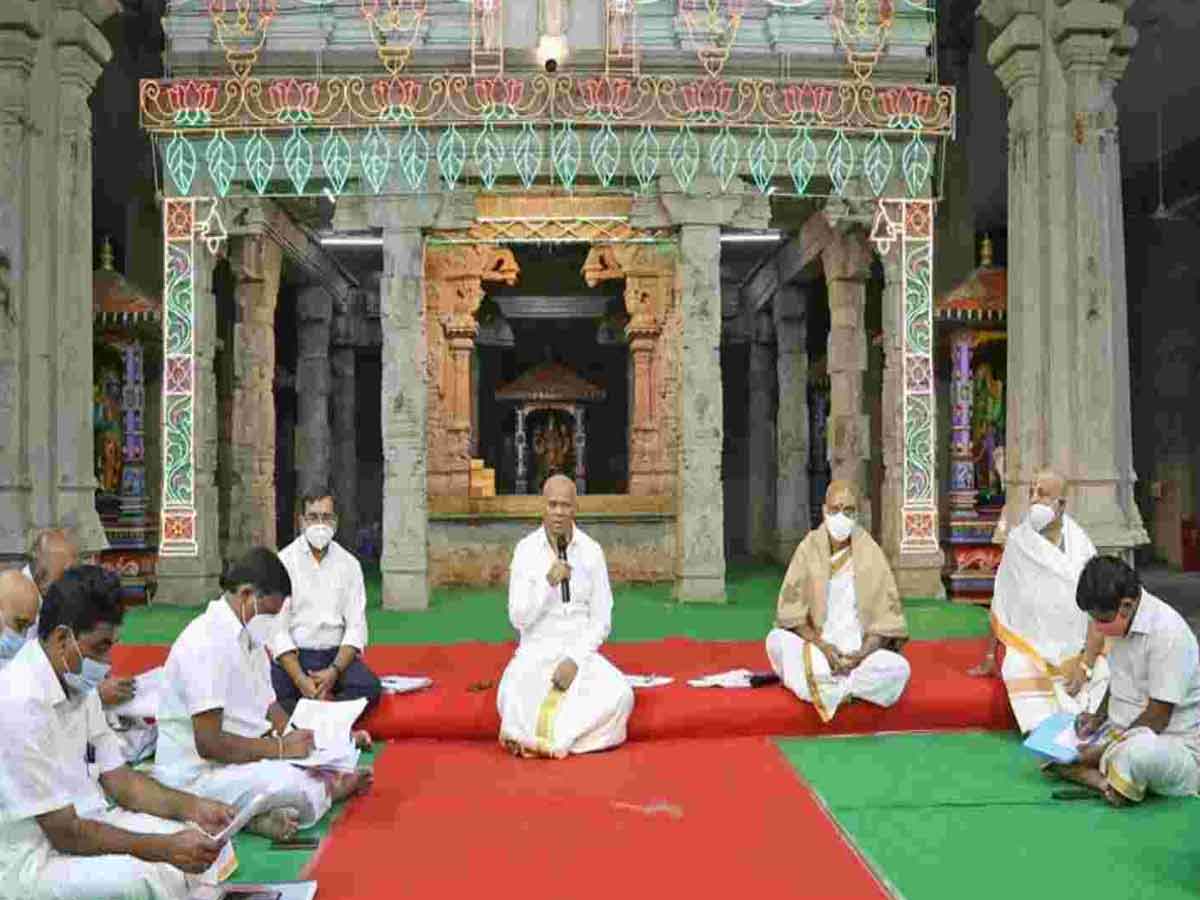 రేపటితో ముగియనున్న యుద్ధ‌కాండ పారాయ‌ణం