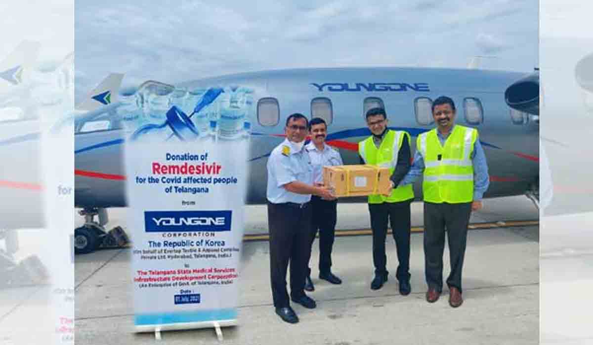 తెలంగాణ‌కు యంగ్‌వ‌న్ కార్పొరేష‌న్ భారీ విరాళం