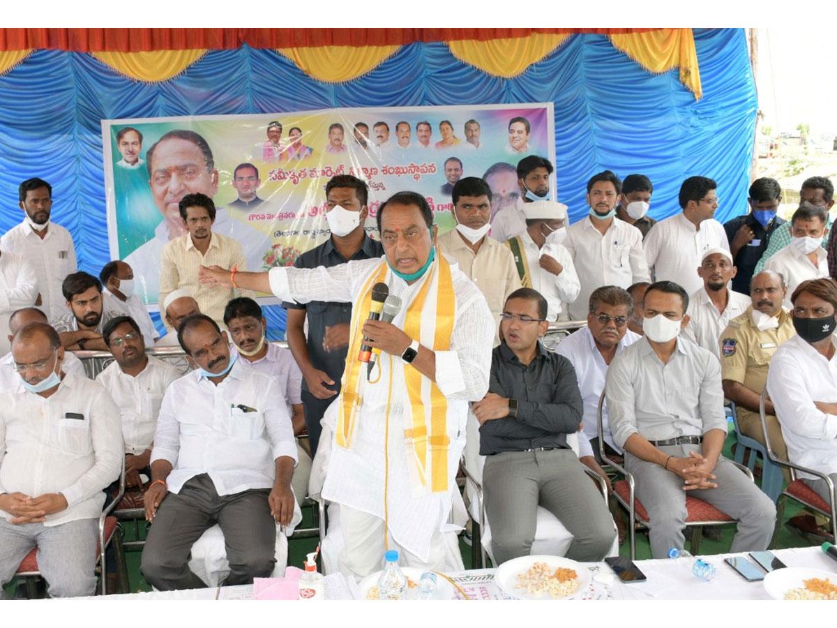 అభివృద్ధిలో దూసుకెళ్తున్న నిర్మల్‌ : మంత్రి ఐకే రెడ్డి