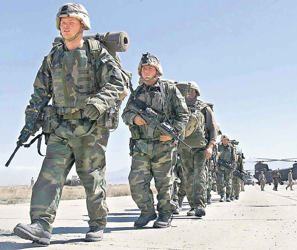 అఫ్ఘాన్‌ను వీడిన అమెరికా బలగాలు