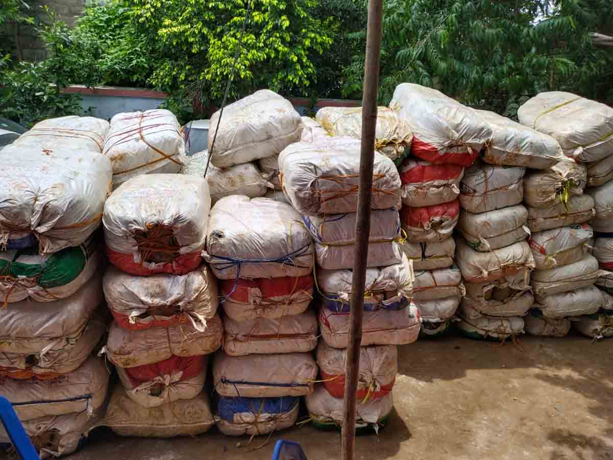 రూ.7 కోట్ల విలువైన గంజాయి పట్టివేత