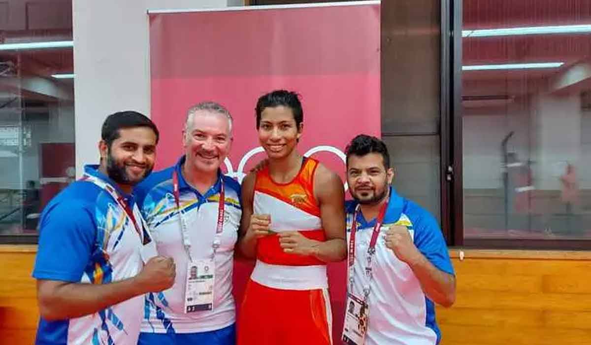 Tokyo Olympics : బాక్స‌ర్ ల‌వ్లీనా గ్రామంలో సంబురాలు