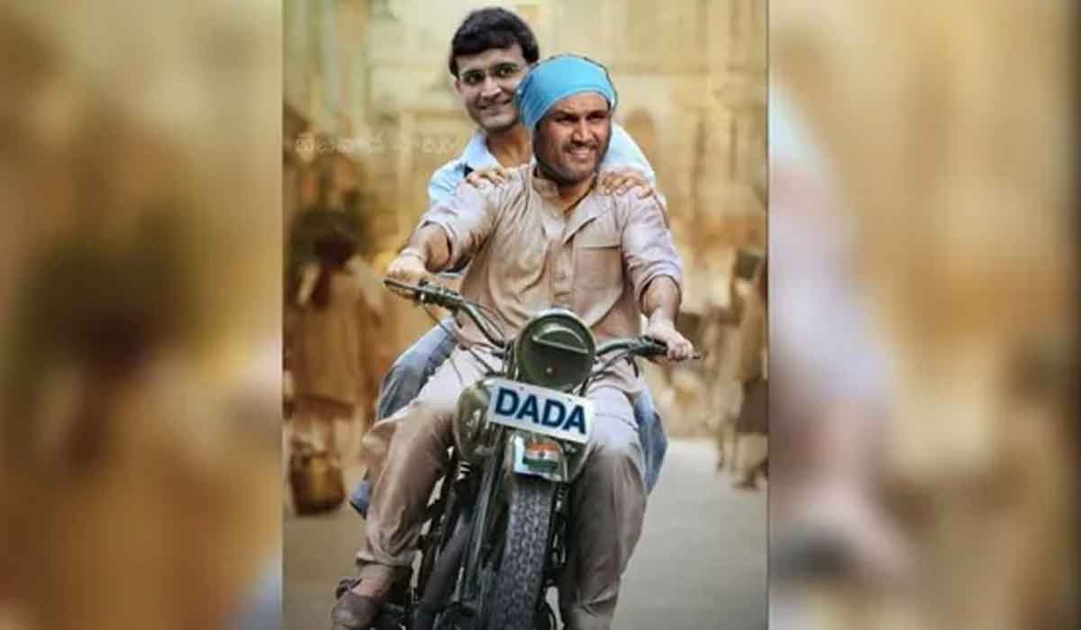 ఆర్ఆర్ఆర్ పోస్ట‌ర్‌తో గంగూలీకి సెహ్వాగ్ బ‌ర్త్‌డే విషెస్‌