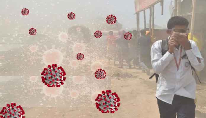 ధూళి ఎక్కువైతే కొవిడ్‌ కేసులూ ఎక్కువే!