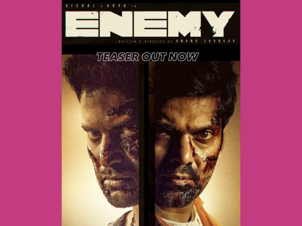 ప్ర‌పంచంలో ప్ర‌మాద‌క‌ర‌మైన శ‌త్రువు ఎవ‌రో తెలుసా?.. విశాల్‌ ENEMY మూవీ టీజ‌ర్‌ విడుద‌ల‌