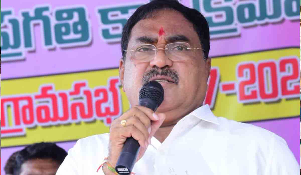 ప‌ల్లె ప్ర‌గ‌తి విజ‌యవంతం : మంత్రి ఎర్ర‌బెల్లి