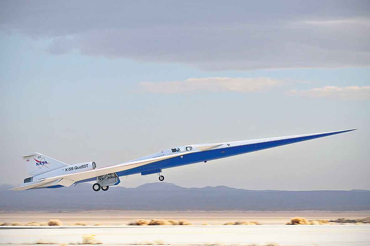 సూపర్‌ సానిక్‌ వేగంతో వాణిజ్య విమానం