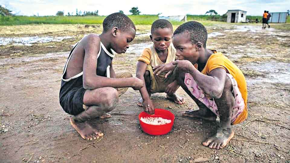 నిమిషానికి 11 ఆకలి చావులు