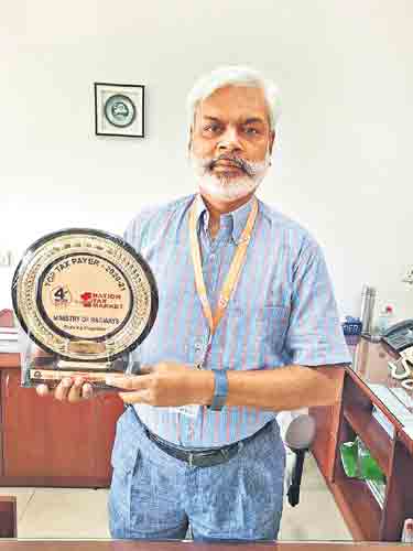 దక్షిణ మధ్య రైల్వేకు జీఎస్టీ అవార్డు