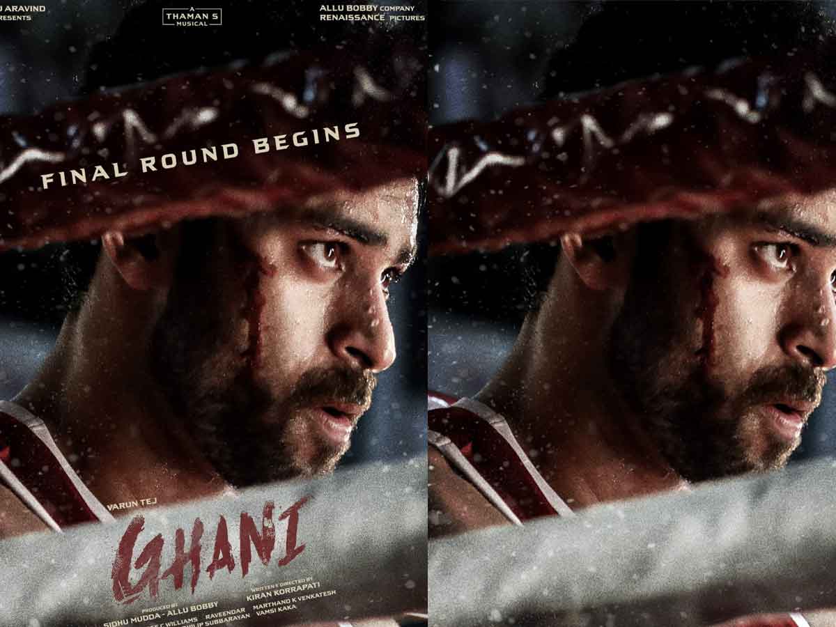 క్లైమాక్స్ బాక్సింగ్ ఎపిసోడ్‌కి సిద్ధ‌మైన మెగా హీరో