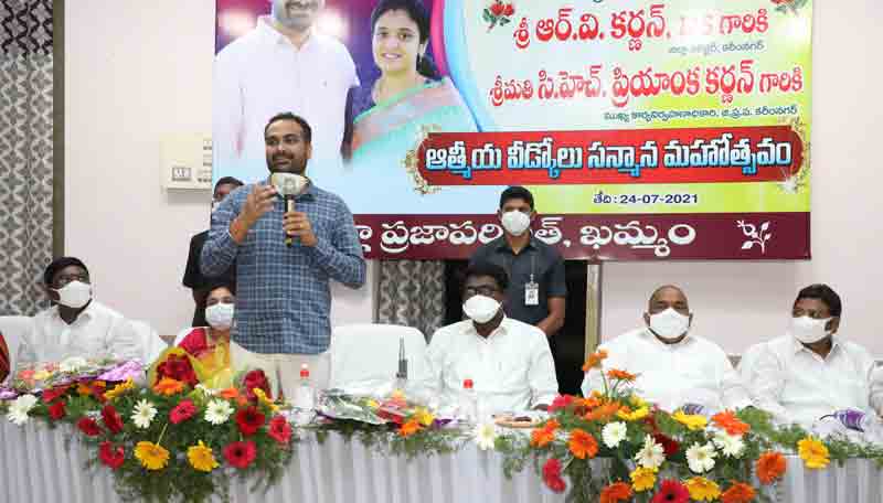 జిల్లా అభివృద్ధిలో కర్ణన్‌ సేవలు మరువలేనివి