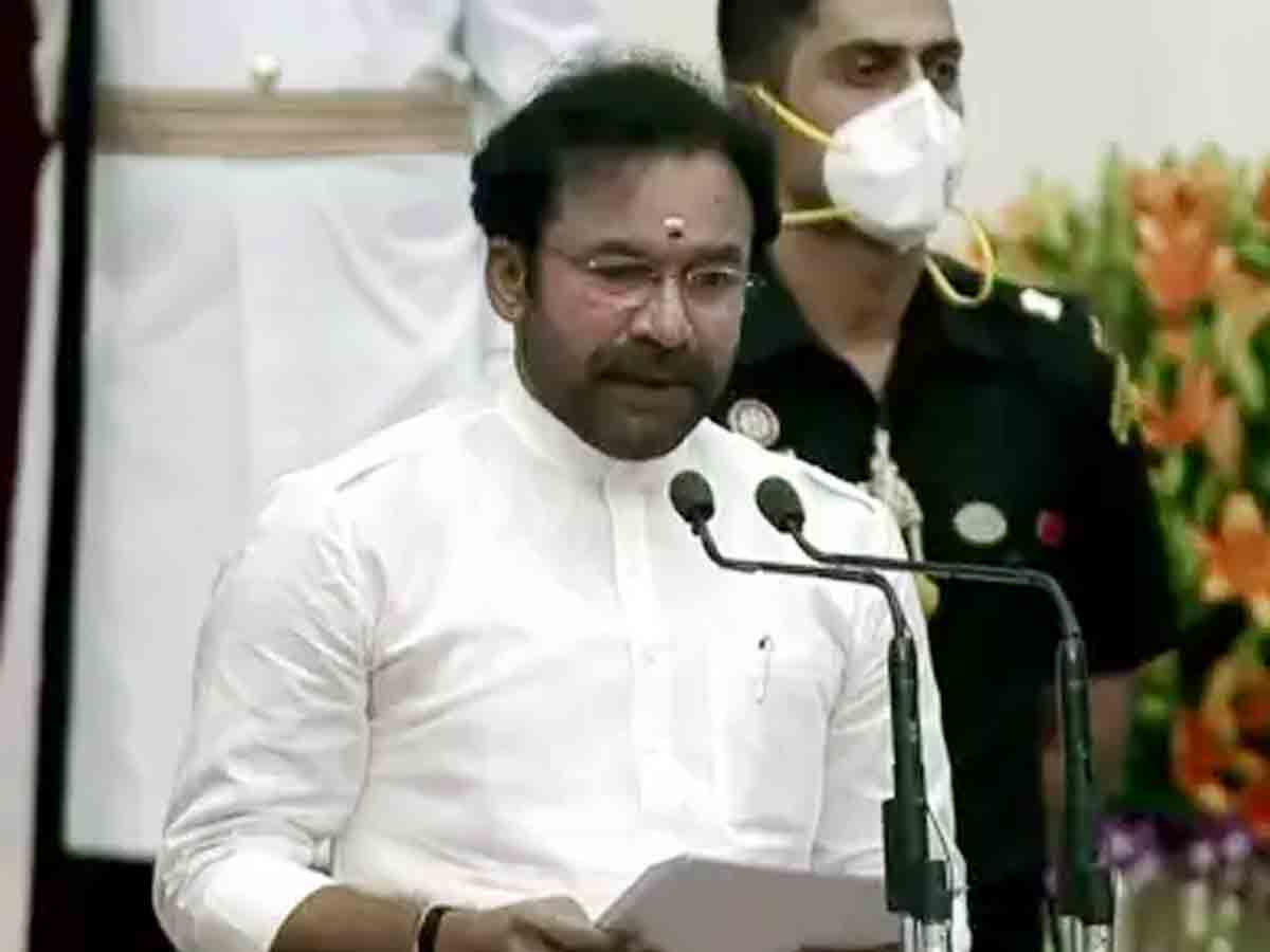 కేంద్రం మంత్రిగా కిష‌న్‌రెడ్డి నేడు బాధ్య‌త‌ల స్వీక‌ర‌ణ‌