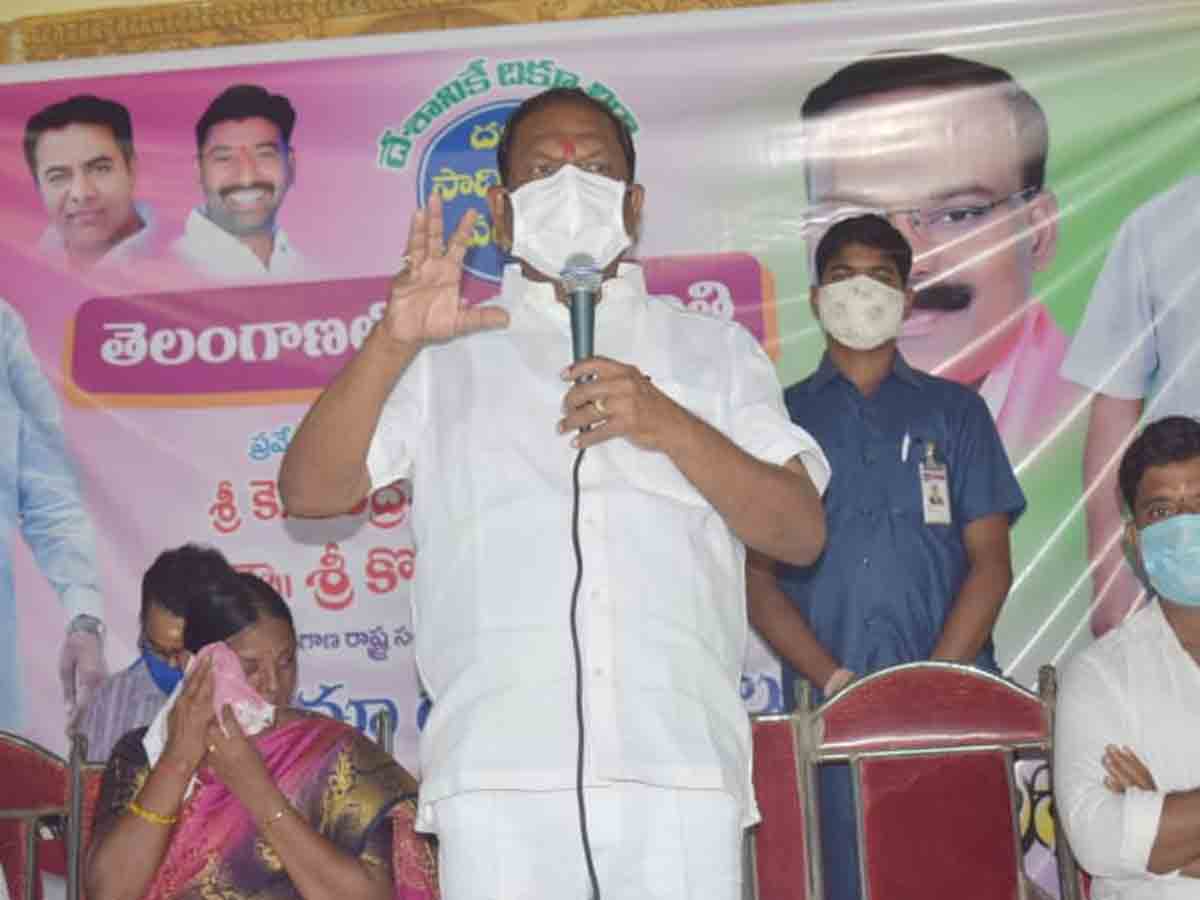 రైతు సంక్షేమ‌మే ప్ర‌భుత్వ ప్ర‌ధాన‌ ధ్యేయం : మంత్రి కొప్పుల ఈశ్వ‌ర్‌