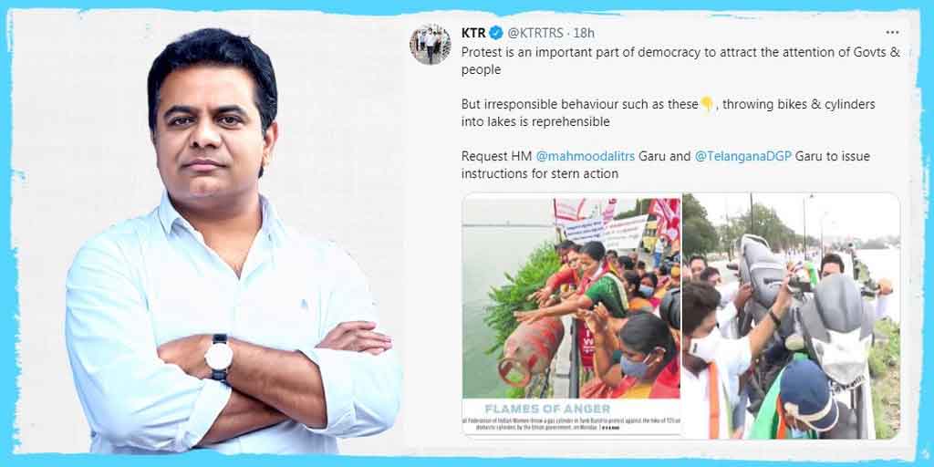 నిరసనలో బాధ్యత మరవొద్దు