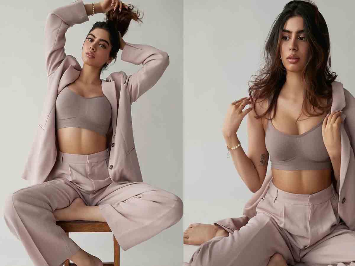 హీటు పెంచుతున్న ఖుషీ క‌పూర్.. ఫొటోలు వైర‌ల్