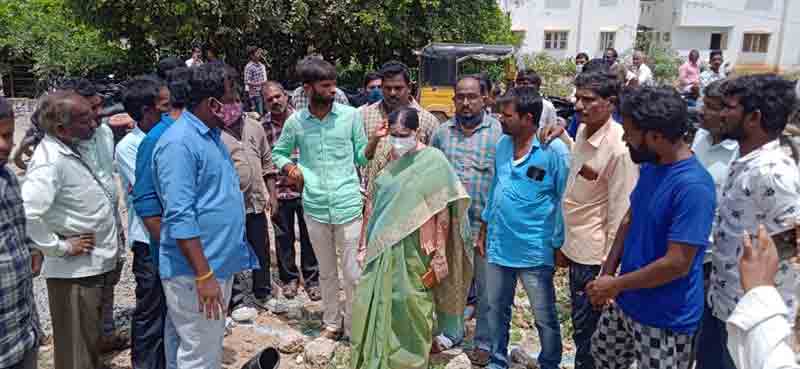 గ్రామ పంచాయతీ స్థలం కబ్జా