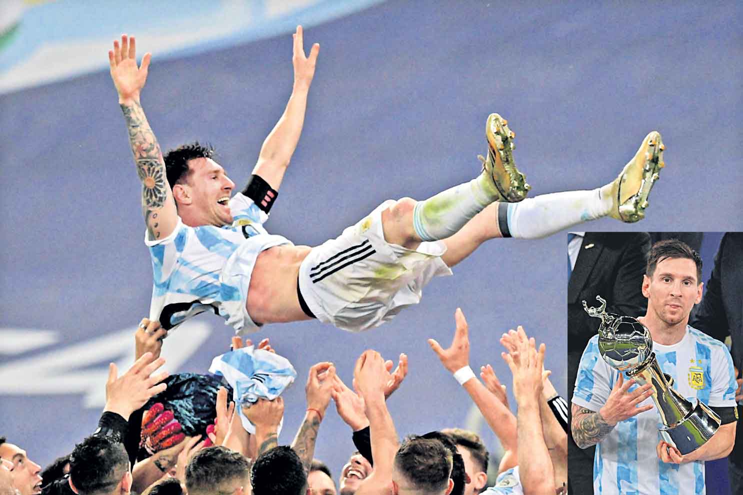 మెస్సీ మురిసె.. కోపా అమెరికా టైటిల్‌ అర్జెంటీనా కైవసం