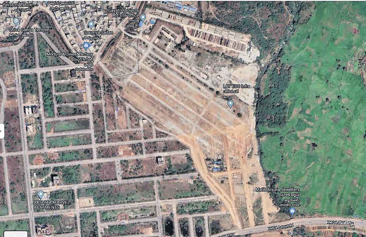 20 ఎక‌రాల్లో మెట్రో వెంచ‌ర్‌.. 200 నుంచి 500 గ‌జాల ప్లాట్లు